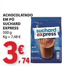 E.Leclerc achocolatado em pó suchard express promoção