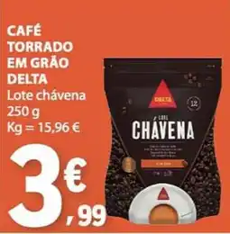 E.Leclerc Café torrado em grão delta promoção