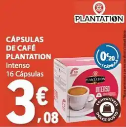E.Leclerc Cápsulas de café plantation intenso promoção