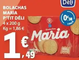 E.Leclerc Bolachas maria promoção