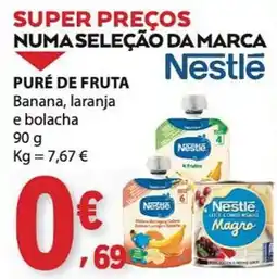 E.Leclerc Puré de fruta nestlé promoção
