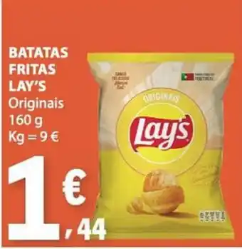 E.Leclerc Batatas Fritas Lay's Originais promoção