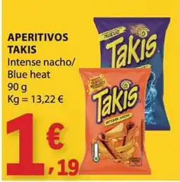 E.Leclerc Takis Intense nacho/Blue heat promoção