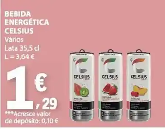 E.Leclerc Bebida energética celsius promoção