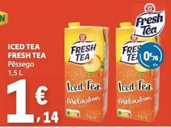 E.Leclerc Fresh Tea Iced Tea Melocoton promoção