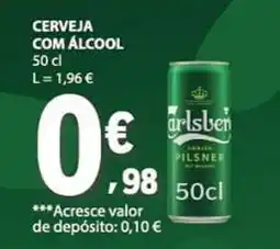 E.Leclerc Carlsberg Pilsner promoção