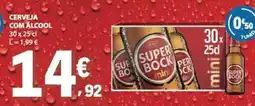 E.Leclerc Super bock mini promoção