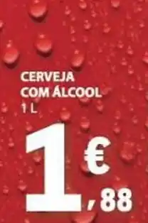 E.Leclerc cerveja com álcool promoção