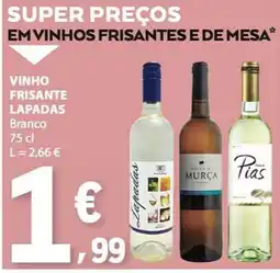 E.Leclerc vinho frisante lapadas branco promoção
