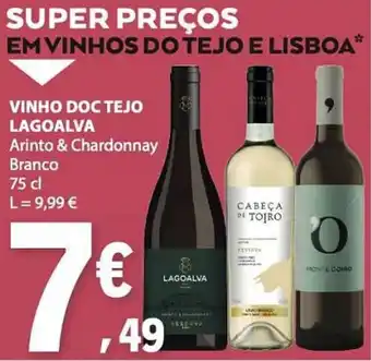 E.Leclerc Vinho doc tejo lagoalva arinto & chardonnay branco promoção