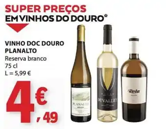 E.Leclerc vinho doc douro planalto reserva branco promoção