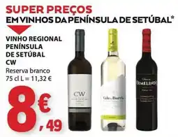E.Leclerc Vinho regional península de setúbal cw reserva branco promoção