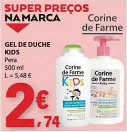 E.Leclerc Gel de duche kids corine de farme promoção