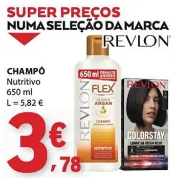 E.Leclerc Champô nutritivo revlon promoção