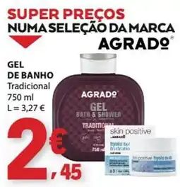 E.Leclerc Gel de banho tradicional agrado promoção
