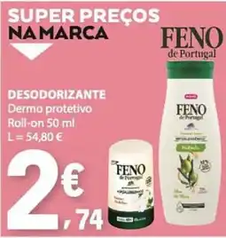 E.Leclerc Desodorizante dermo protetivo feno de portugal promoção