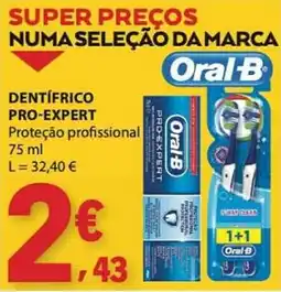 E.Leclerc Dentífrico Oral-B Pro-Expert promoção