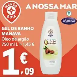 E.Leclerc Gel de banho manava óleo de argão promoção