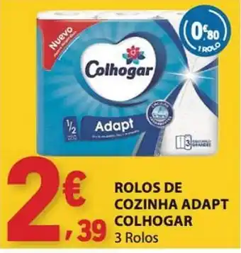 E.Leclerc Rolos de cozinha adapt colhogar promoção