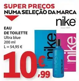 E.Leclerc Nike eau de toilette ultra blue promoção