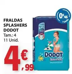 E.Leclerc Fraldas splashers dodot promoção