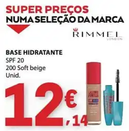 E.Leclerc base hidratante rimmel promoção