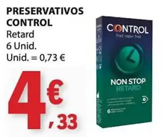 E.Leclerc preservativos control retard promoção