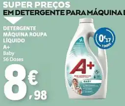 E.Leclerc Detergente máquina roupa líquido A+ baby promoção