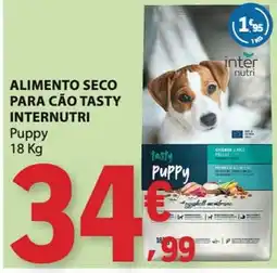 E.Leclerc Alimento seco para cão tasty internutri puppy promoção