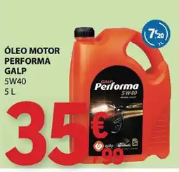 E.Leclerc óleo motor performa galp promoção