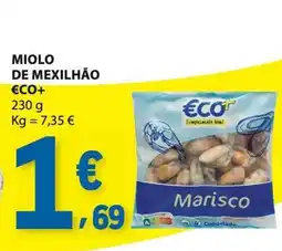 E.Leclerc miolo de mexilhão eco+ promoção