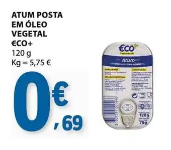 E.Leclerc Atum posta em óleo vegetal eco+ promoção