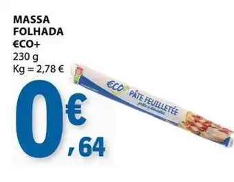 E.Leclerc Massa folhada eco+ promoção