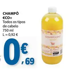 E.Leclerc Champô eco+ promoção