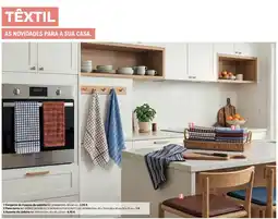 E.Leclerc Conjunto de 4 panos de cozinha promoção