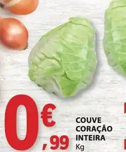 E.Leclerc couve coração inteira promoção
