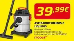 Bricomarché Aspirador sólidos e líquidos promoção