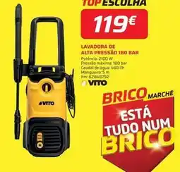 Bricomarché Vito - lavadora de alta pressao promoção