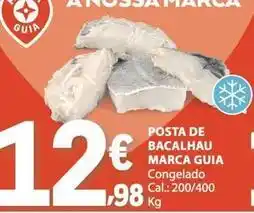 E.Leclerc Marca guia - posta de bacalhau marca promoção