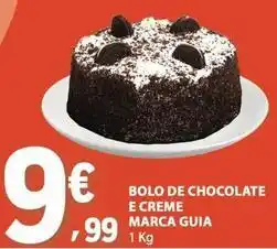 E.Leclerc Marca guia - bolo de chocolate e creme promoção