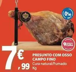 E.Leclerc com - presunto com osso campo fino promoção