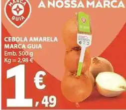 E.Leclerc Marca guia - cebola amarela promoção