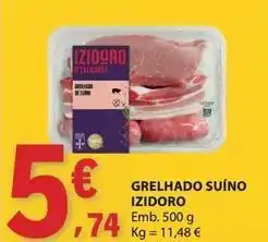 E.Leclerc Izidoro - grelhado suíno promoção