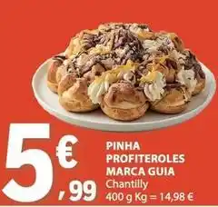 E.Leclerc Marca guia - pinha profiteroles promoção