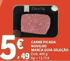 E.Leclerc Chef - carne picada novilho marca guia seleção promoção