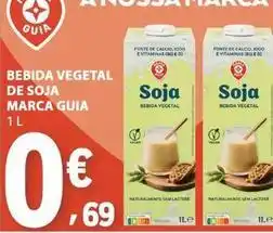 E.Leclerc Marca guia - bebida vegetal de soja promoção