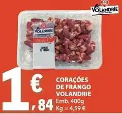 E.Leclerc Corações de frango promoção
