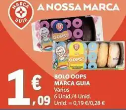E.Leclerc Marca guia - bolo oops promoção