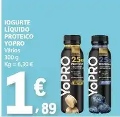 E.Leclerc Yopro - iogurte líquido proteico promoção