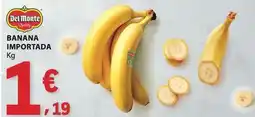 E.Leclerc Del monte - banana importada promoção
